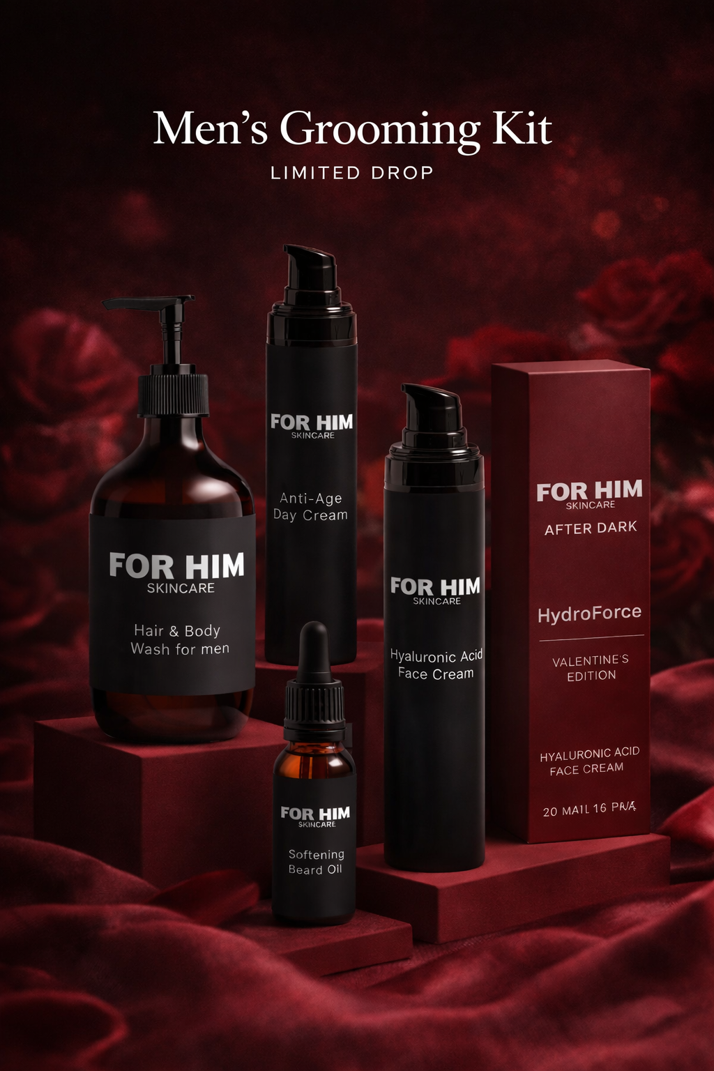 Men’s Grooming Kit After Dark Collection